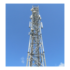 Telecommunication Gsm Tubular Steel Tower 60 Feet